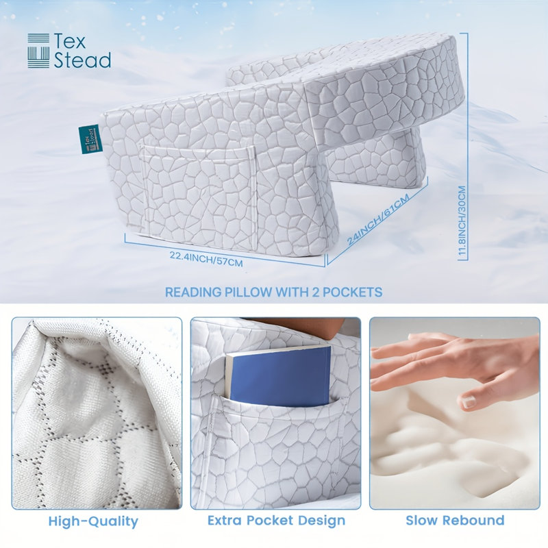 Reading Pillow, WHITE