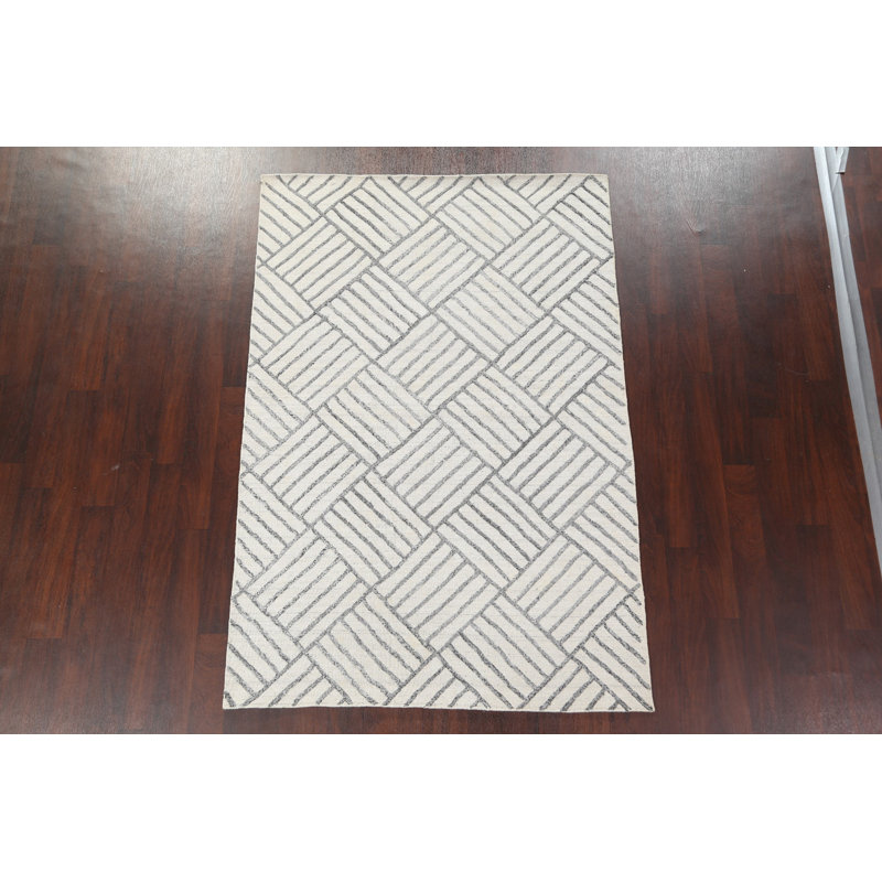 Rameesha One-of-a-Kind 5'1'' X 7'6'' New Age Wool Area Rug in