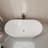 67" Acrylic Freestanding Bathtub Modern Soaking Tub