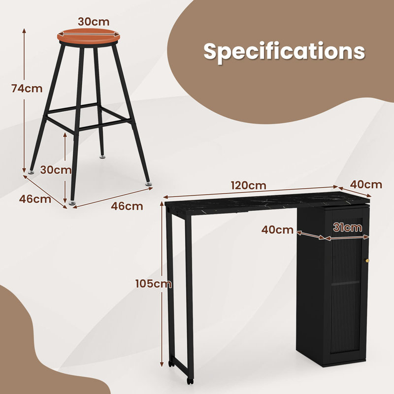 2 - Person Dining Set