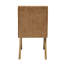 Zoey Chocolate Chenille & Oak Side Chair (Set Of 2)