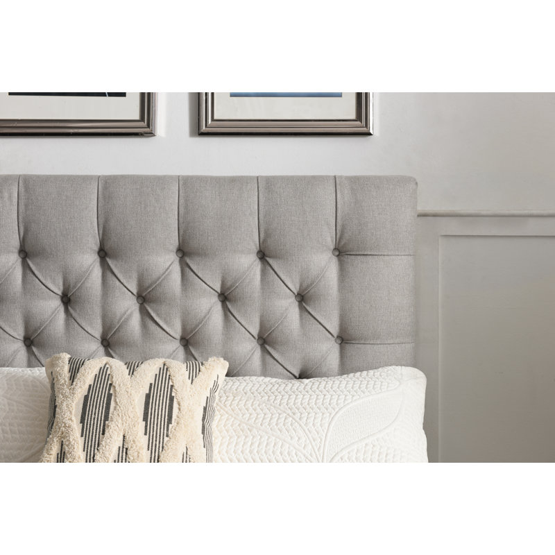Ashien Upholstered Ottoman Storage Bed, Double (4'6)