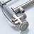 Commercial Style Kitchen Sink Faucet - Brushed Nickel, Pull Down , Long-Lasting Ceramic Washer, Smooth Operation
