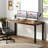 Office Computer Desk 54 Inches Modern Simple Heavy Duty Working Study Table,PC Writing Table,Home Office Writing Desk Perfect For Training/Card/Meeting Teak&White-1635571820