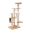 Structure d'escalade simple en bois et velours
