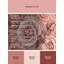 Tapis rose et rose moderne lavable à la machine Andrus Valentines-317844048