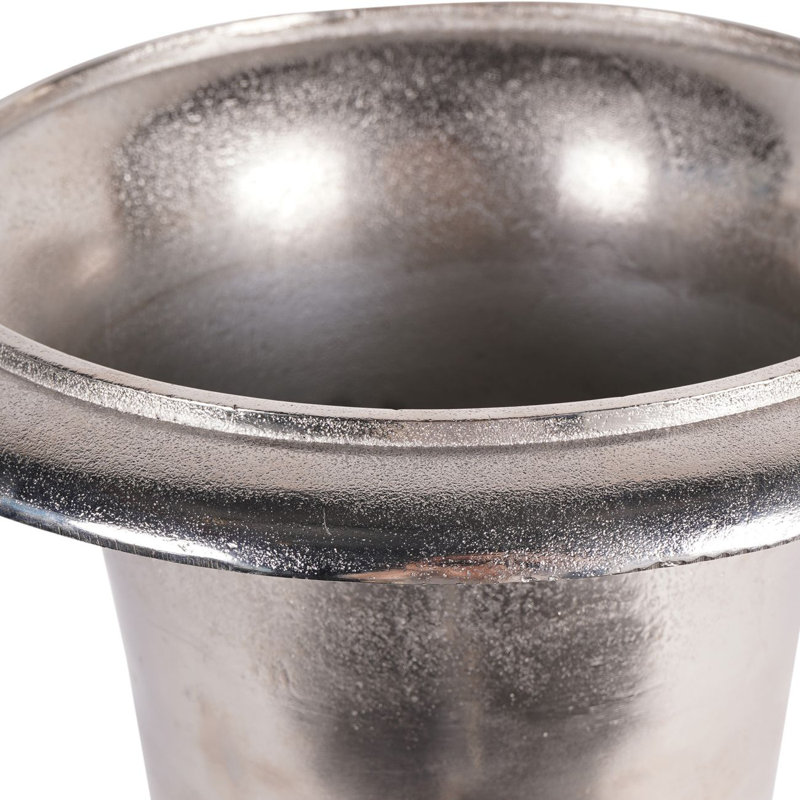 Gormley Aluminium Table Vase, Silver