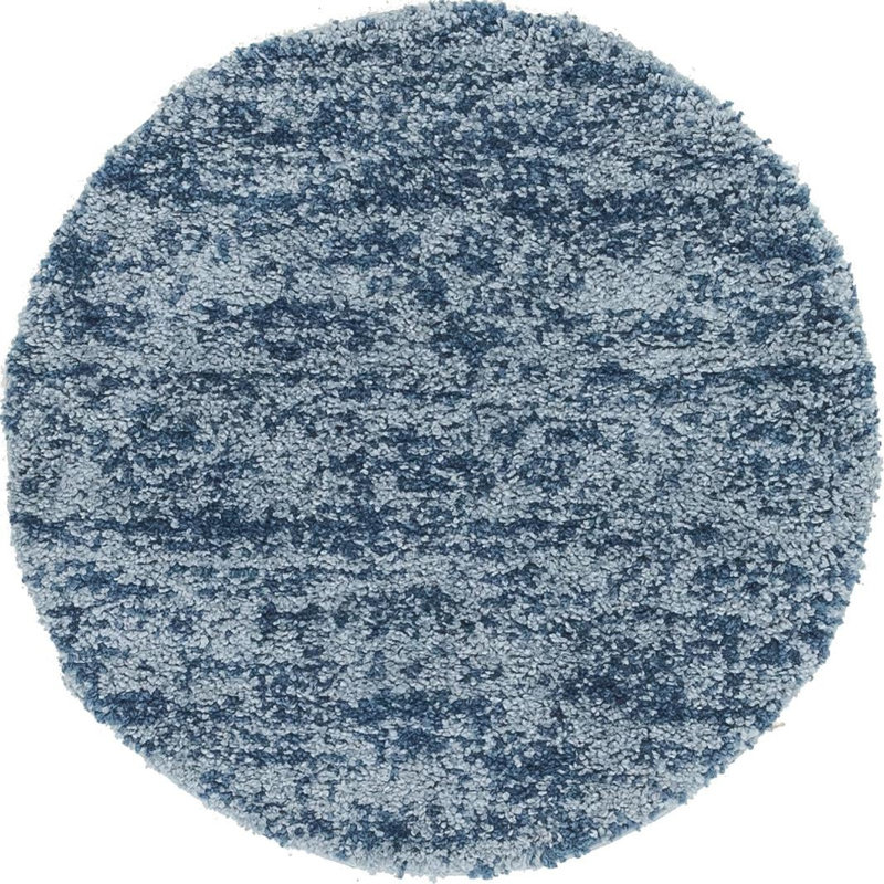 Dejsha Shag Area Rug, Round 99cm