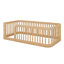 Structure de lit en bois avec clôture-1840425936