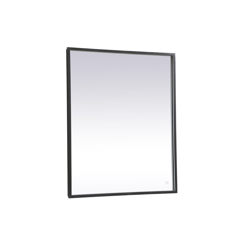 Miroir Piche, 30 po x 36 po, Noir