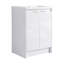 Meuble-lavabo autoportant avec lavabo en résine