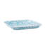 Set of 2 Sea Glass Square Trays