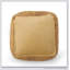 Spongy Microfiber Square Pouf, Versatile And Comfortable Seating Or Footrest For Any Room Decor