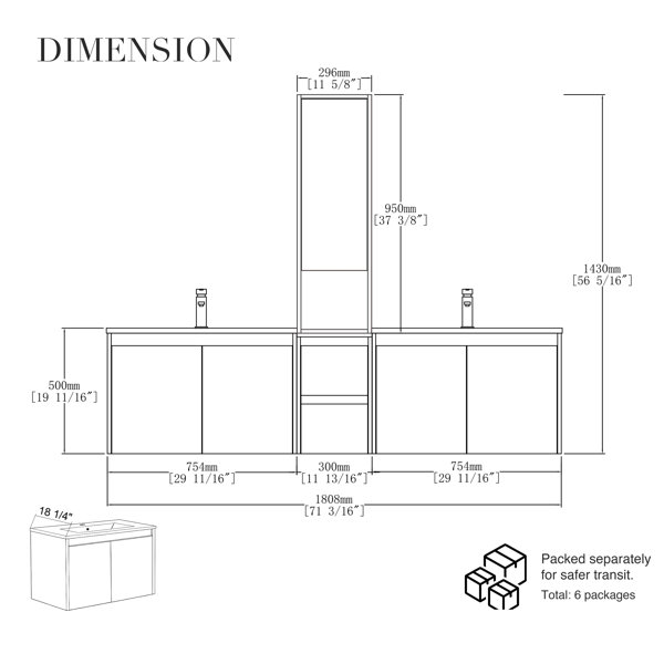 Dimensions du produit