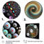 Iridiscdent pointillisme spirale rétro arc-en-ciel-1005685945-1005685921