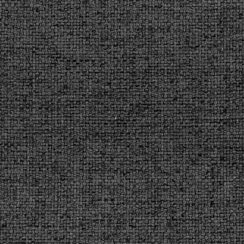 Canapé et méridienne rembourrés 2 pièces Geppie, Tissu gris foncé, H 33,07 po x l 78 po x P 53,54 po