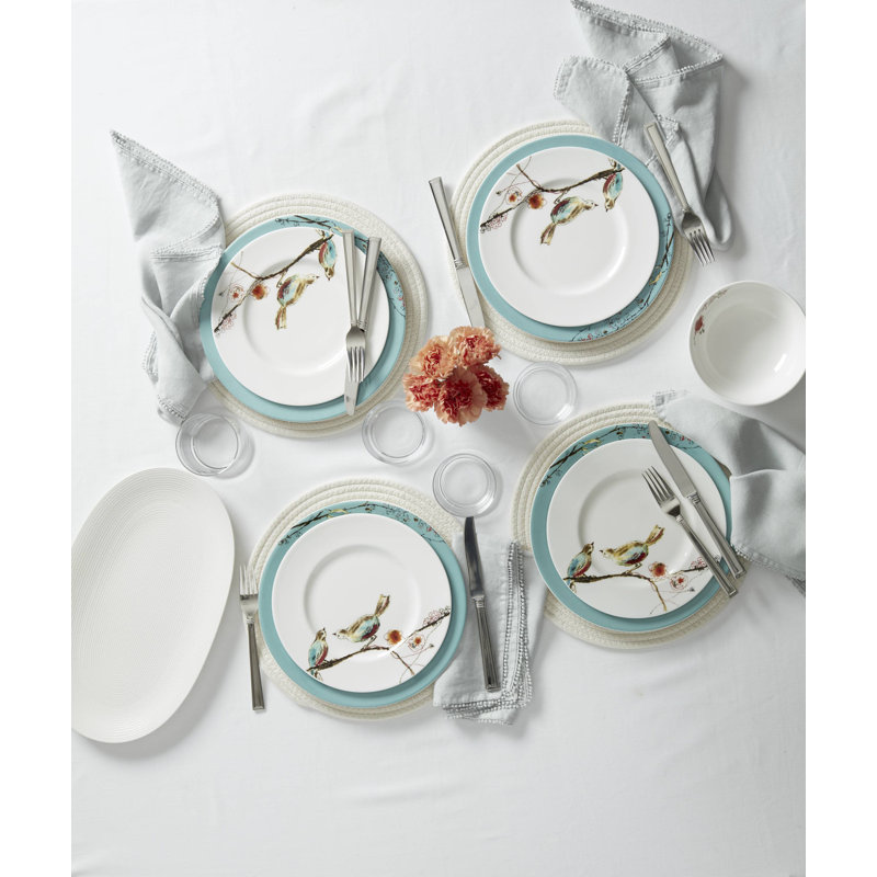Lenox Chirp Dinner Plates, Set of 4