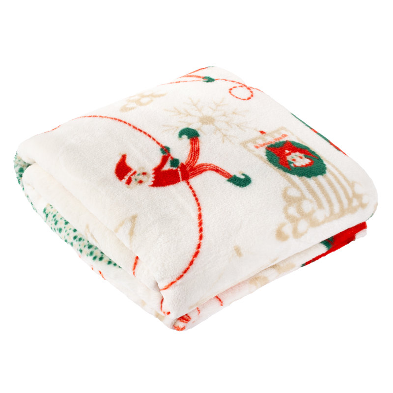 Elfie Printed Duvet Day Throw