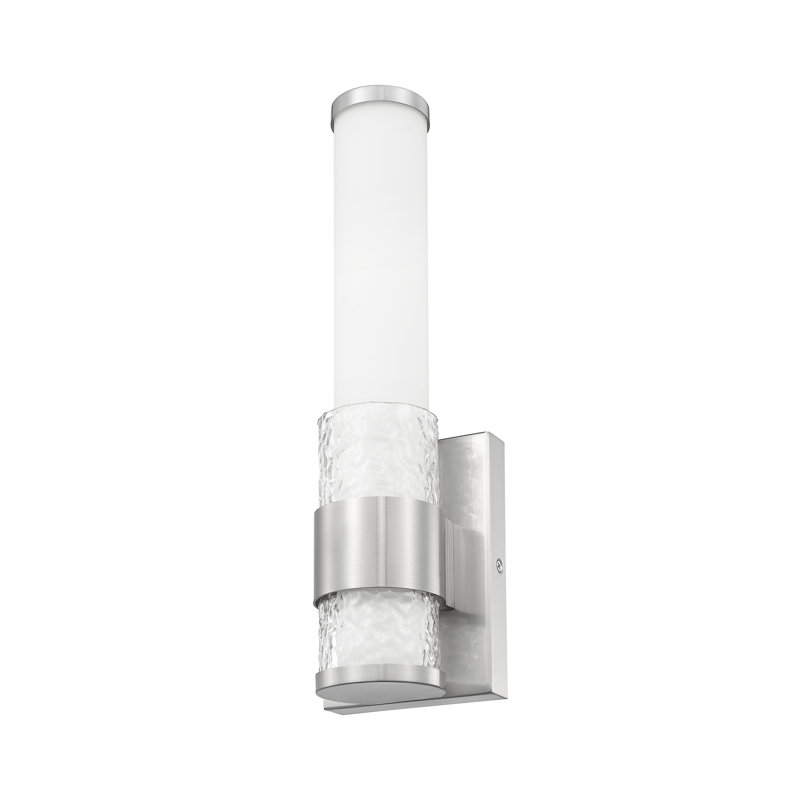 Atchley 1 Light Wall Sconce, Brushed Nickel