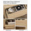 Table de chevet, table d'appoint en bois avec rangement et tablette ouverte-1272993710-1269491359