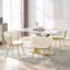 Dining Room Chairs, Kitchen Chairs, Living Room Chairs, With Metal Frame, Ergonomic, 360° Rotation, For Kitchen, Living Room, Balcony, Velvet Seat-1469440721-1469440735