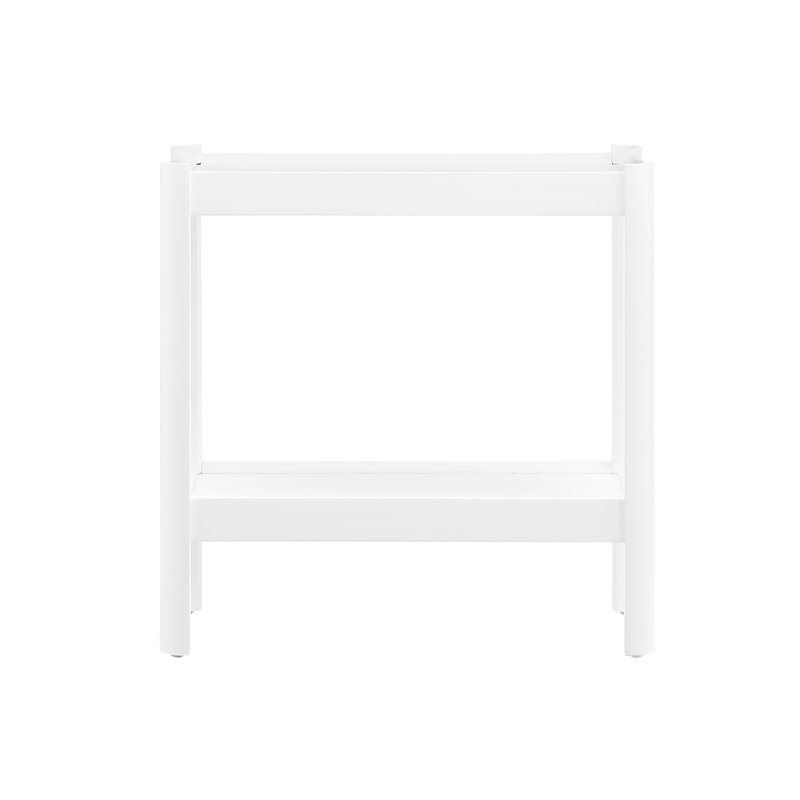 White Nightstand, White