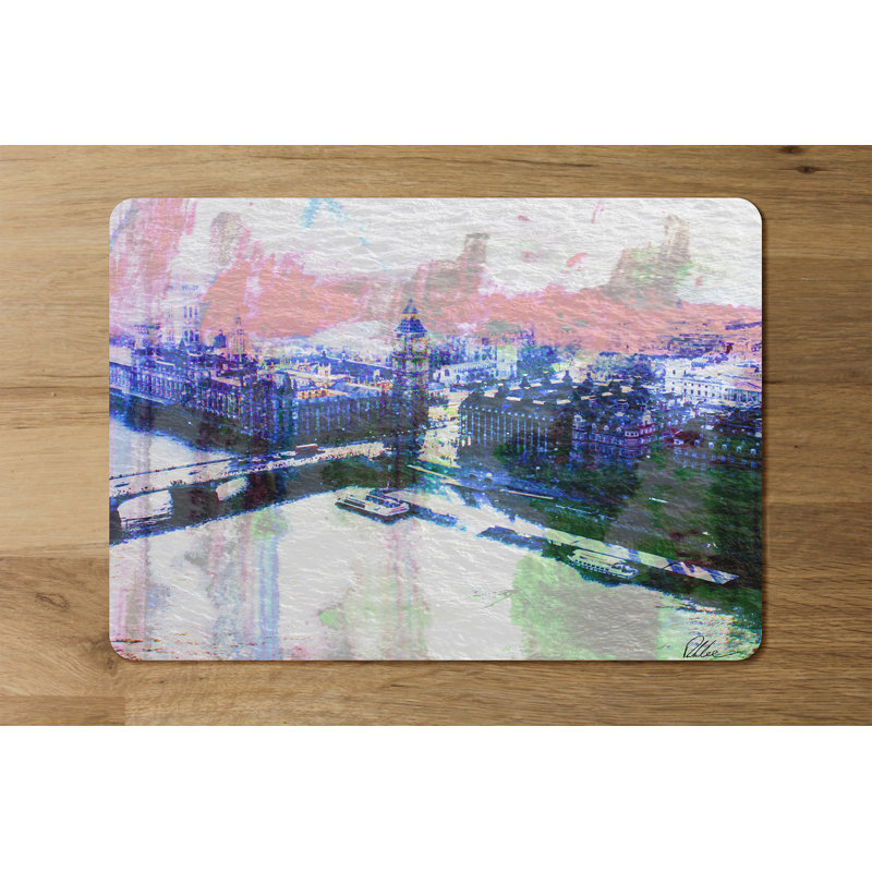 Anitra No Pattern Rectangle Placemat