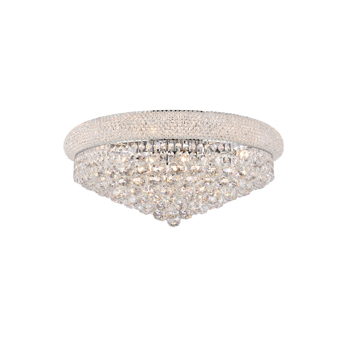 Gaelle 12 -Light 24" Flush Mount Willa Arlo™ Interiors 