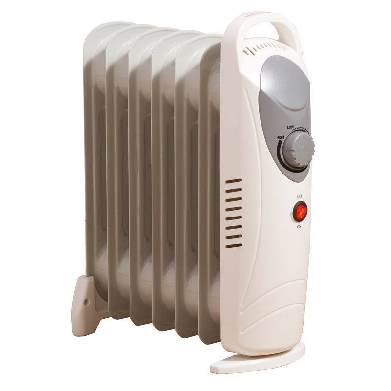 Daewoo 800W Mini Oil Filled Radiator with Thermostat