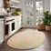 Solid Braided Farmhouse Performance Area Rug