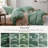 Bedsure Microfiber Duvet Cover California King Size - Prewashed Cotton-Like Extra Soft Bedding Set (Set of 3)-907706983-907706772