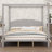 Canopy Platform Bed With Headboard-237923889