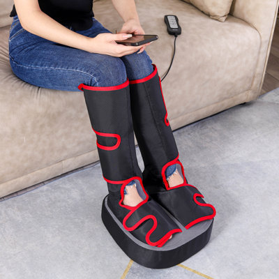 Carepeutic Double Relief Foot and Leg Massager with Heat by Carepeutic