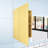 14 In. W X 12 In. D X 24 In. H Plywood Light Oak Linen Cabinet