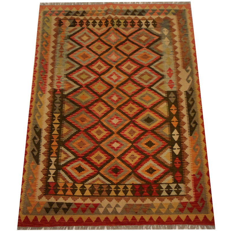 Azpeitia Wool Southwestern Indoor Rug