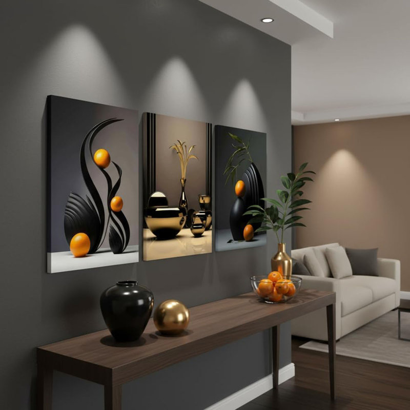 3 Piece Wrapped Canvas Print