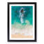 Dominican Republic Beach in Abstract - Picture Frame Graphic Art Print-55734161-55734162