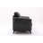 Mashad Loveseat, Upholstered Sofa with Metal Legs-996912585-970766769