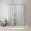 Ensemble de 2 voilages plissés Sleep Zone-116830636-116830644