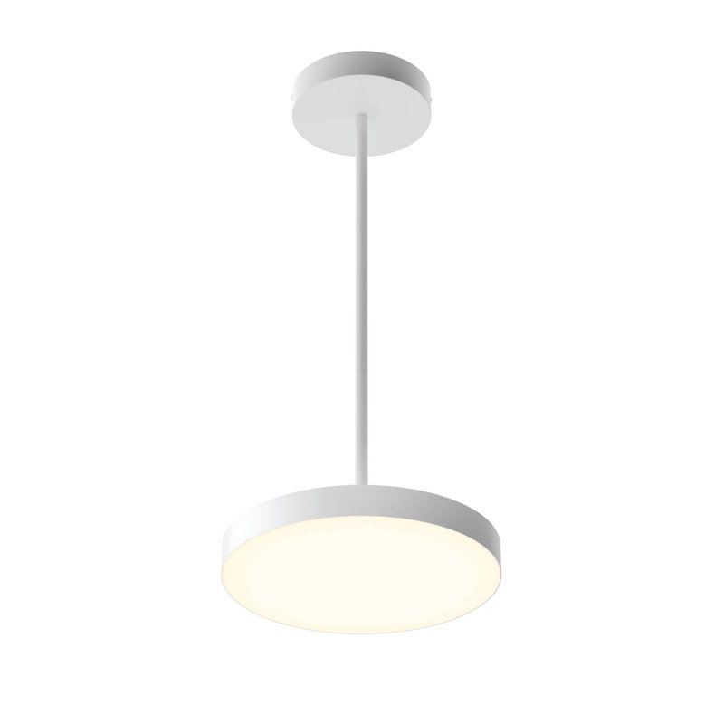Plafonnier et luminaire encastré 2 en 1 12 po Pepin, Blanc