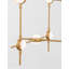 30 - Light Gold LED Geometric Pendant