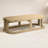 Emory Acacia Wood Coffee Table With Light Teak Finish