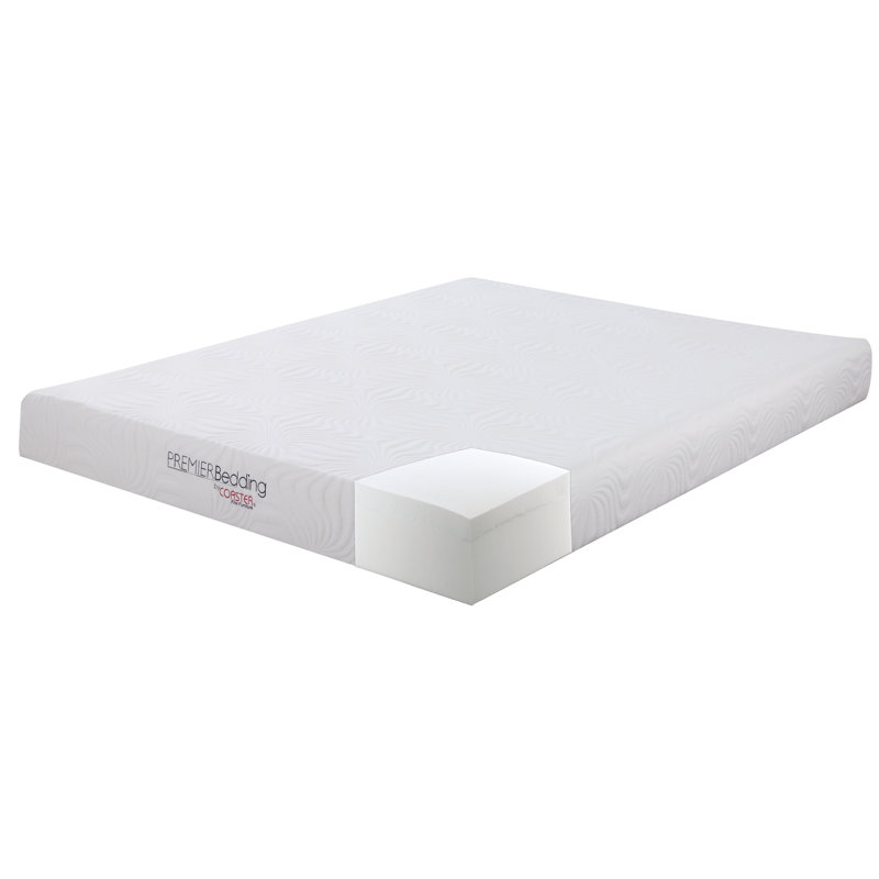Alwyn Home 8'' Firm Memory Foam Mattress, Queen