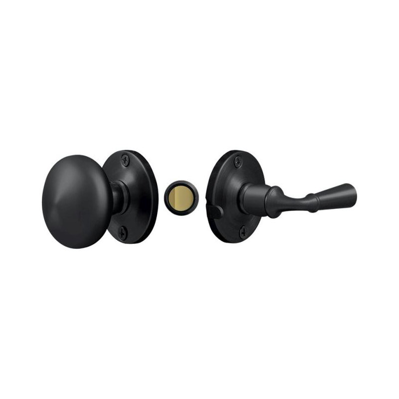 Loquet de porte Deltana SDL980U19, Noir