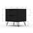 Rockefeller 20" Nightstand In Black  (Only Nightstand)-1650523325