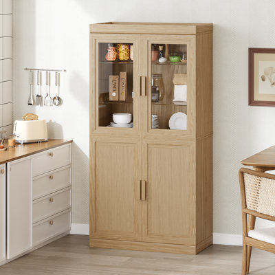 Buffet de cuisine avec tablettes réglables