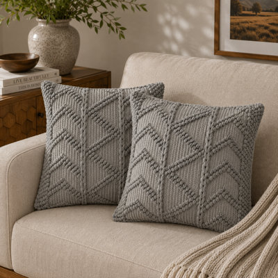 Connerville Geometric Square Cushion