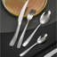 Ensemble de 16 couverts en argent martelé, service de couverts en acier inoxydable pour 4-1730115983