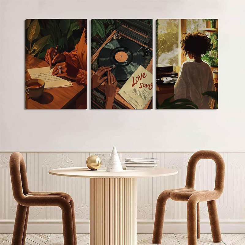 3 Piece Wrapped Canvas Print