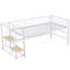 Lit mezzanine moyen avec escalier de rangement, lit plateforme simple-1573068849